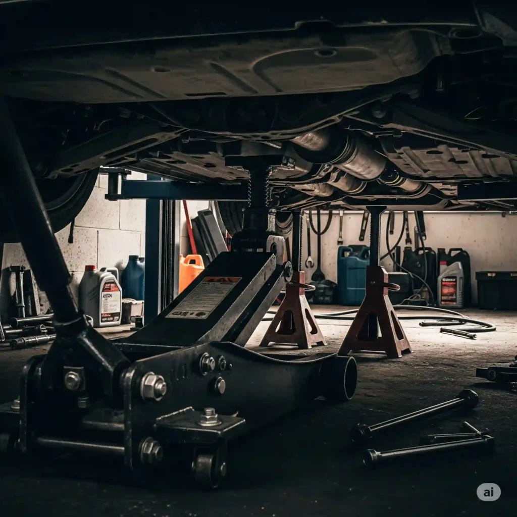 Powerful Car Ramps for Oil Change Victory Alternative Option jack for oil changes