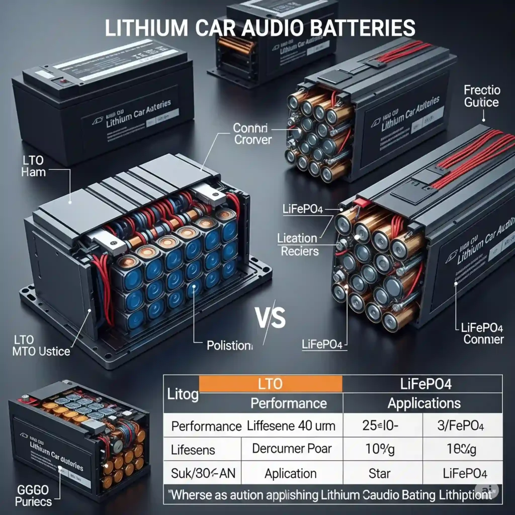 Car Audio Batteries That Will Make You Smile Lithium Car Audio Batteries (LTO & LiFePO4)