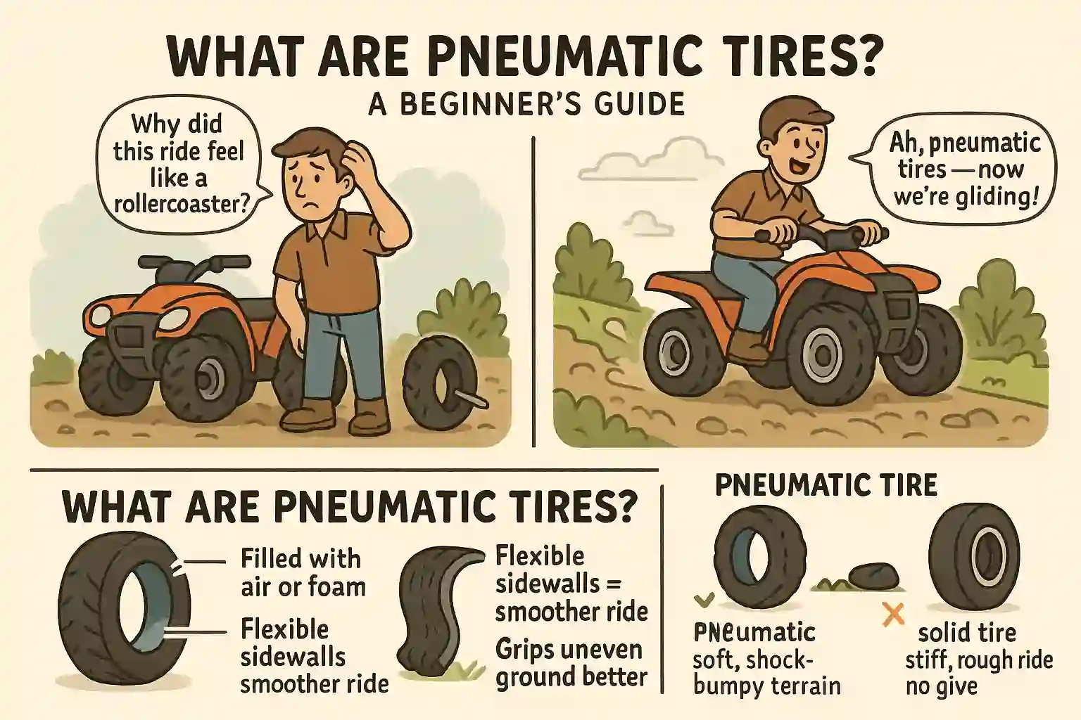What Are Pneumatic Tires