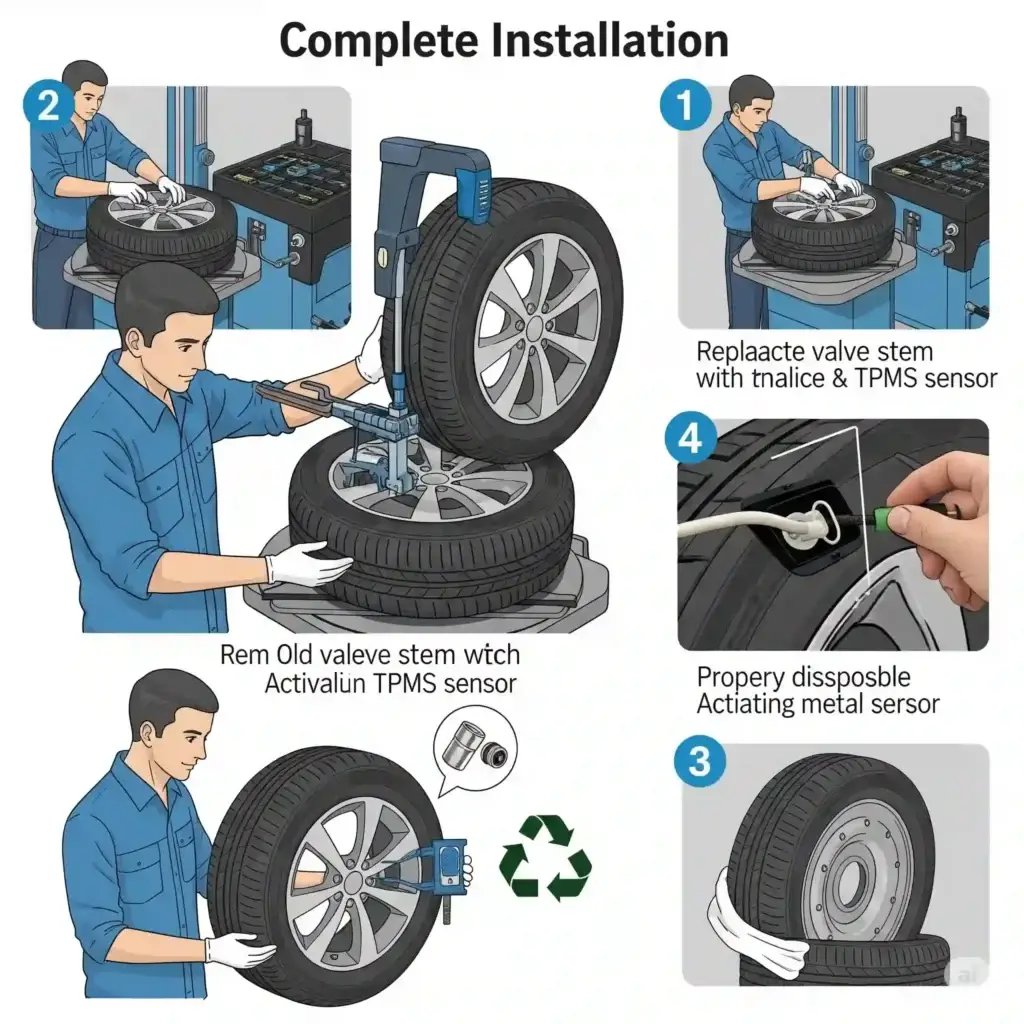What’s Included in a Standard Tire Installation