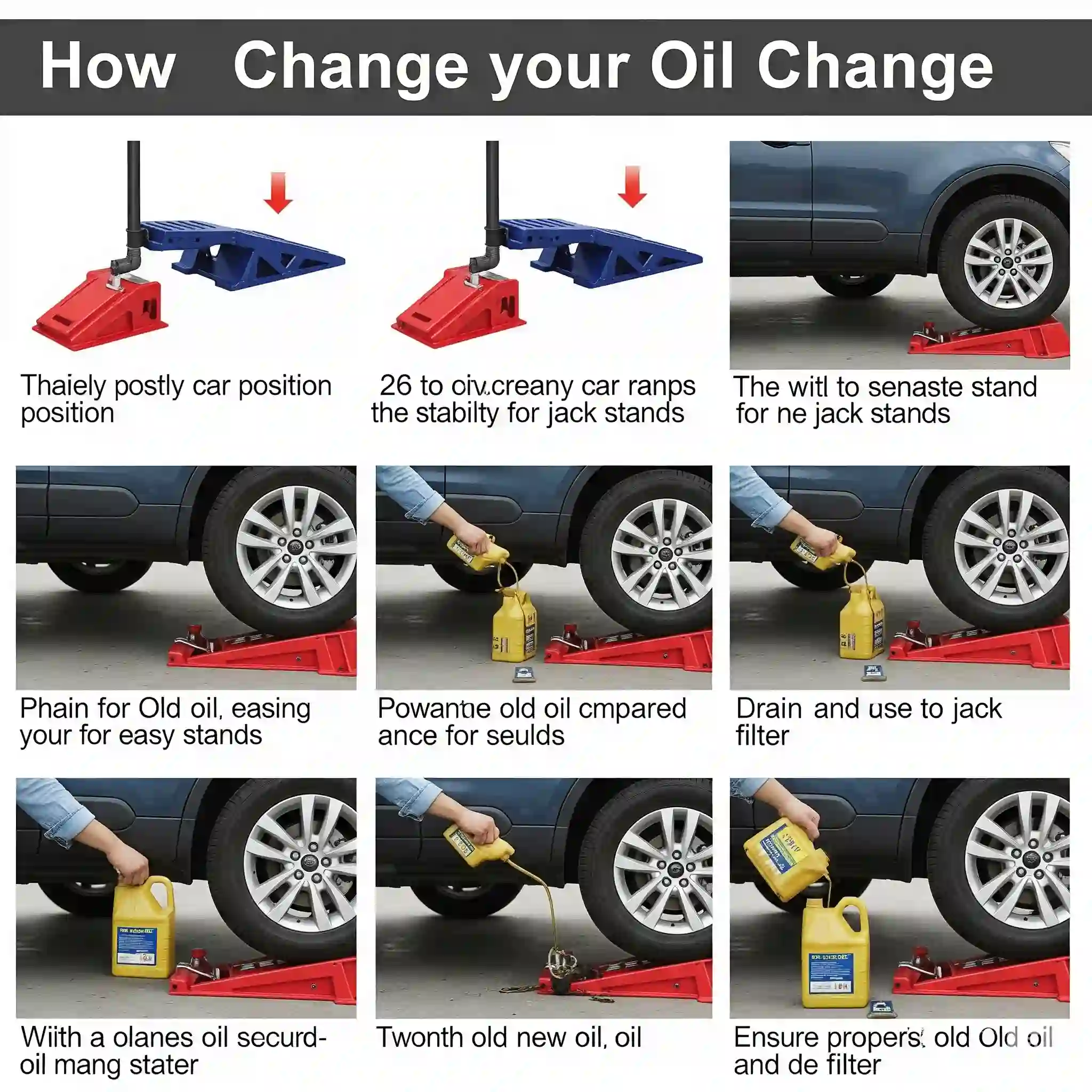 Car Ramps for Oil Change