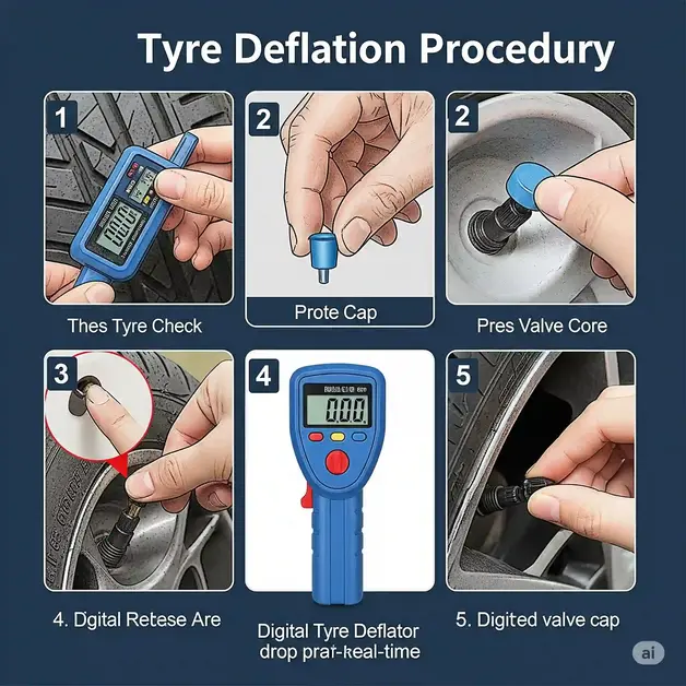 How to Deflate a Car Tyre Fast – Stunning Hack How to Deflate a Car Tyre